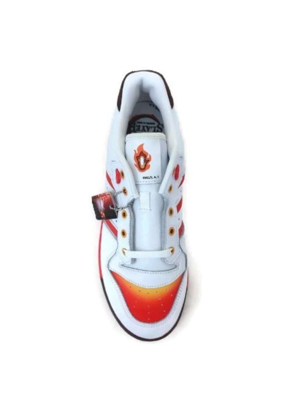 Adidas Rivalry Low Demon Slayer Rengoku Basketball Sneakers Mens 11 JI3310 - Picture 3 of 10